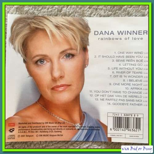 CD - DANA WINNER:RAINBOWS OF LOVE