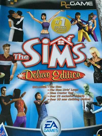 PC - THE SIMS DELUXE EDITION (WITH BOOKLET AND LICENCE CODE)