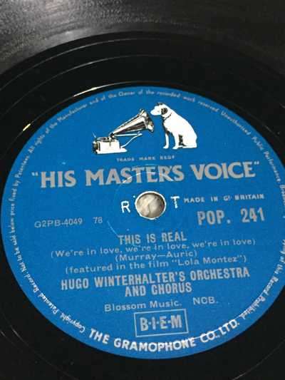 78RPM - HUGO WINTERHALTER: CANADIAN SUNSET//THIS IS REAL