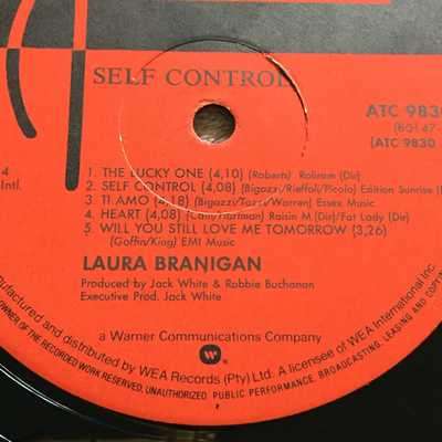 LP - LAURA BRANIGAN: SELF CONTROL