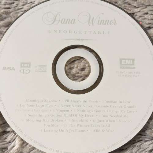 CD - DANA WINNER: UNFORGETTABLE (MINT LIKE NEW)