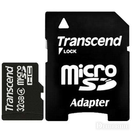 Transcend 32GB Class 4 Memory card *FANTASTIC PRICE*