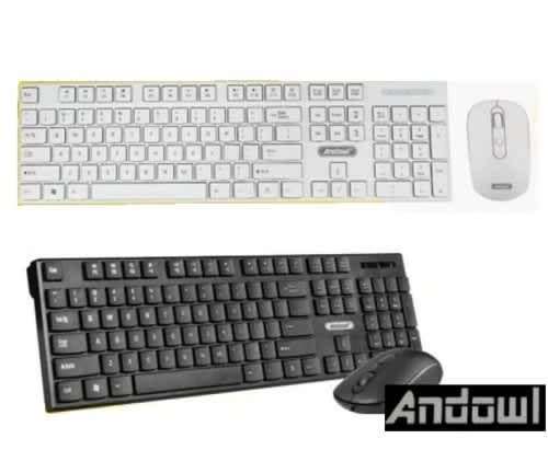Andowl Q-5003 Wireless Keyboard & Mouse Combo