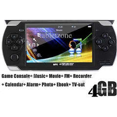 4.3" LCD Game Console PMP MP4 MP5 Player 4GB Free 3000 games Media Player AV-Out + Camera (Local)