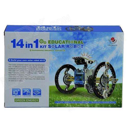14 in 1 kit Solar Educational Robot