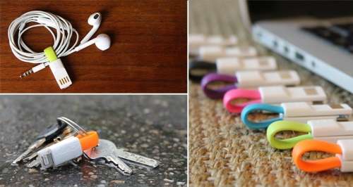 Tiny keyring phone charger - for iOS
