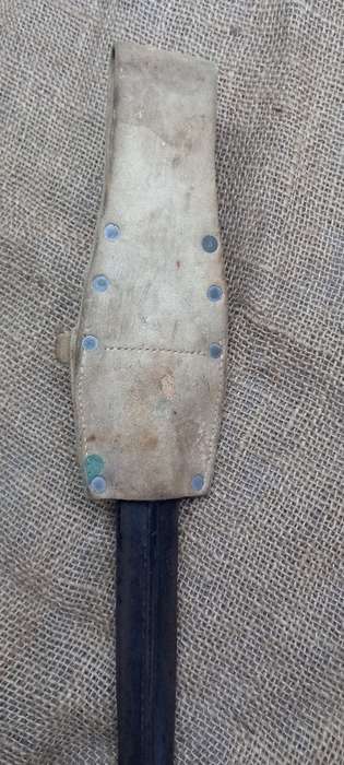 ORIGINAL BOER WAR BAYONET 1888 BRITISH COLONIAL MK11. MATCHING BLADE AND SCABBARD SERIAL NO. 352