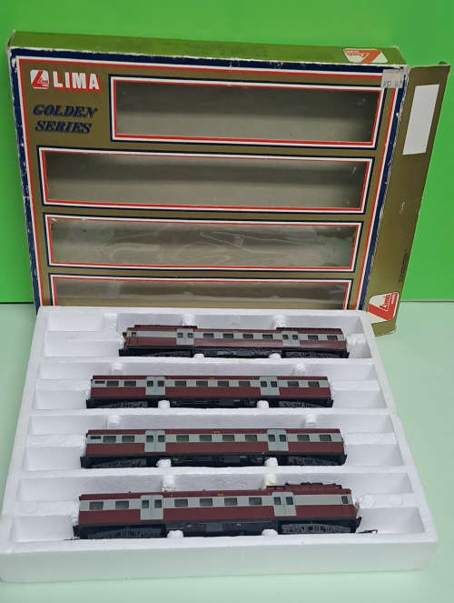 LIMA Suburban Train Set Golden Series (Locomotive with 3 coaches) BOXED