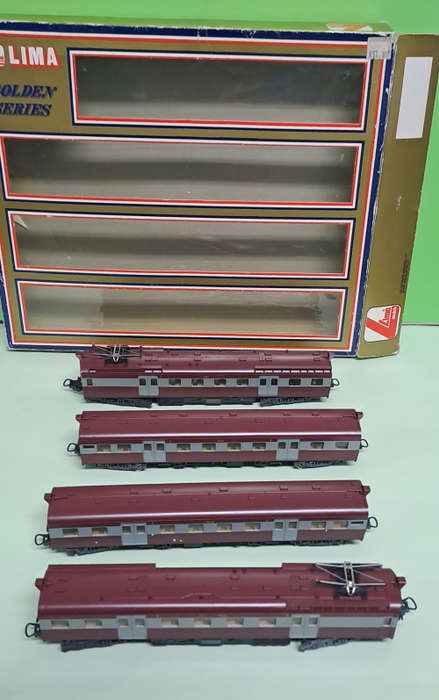 LIMA Suburban Train Set Golden Series (Locomotive with 3 coaches) BOXED