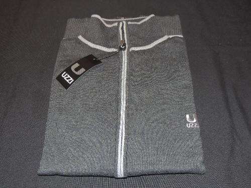 UZZI Charcoal Cardigan - Medium