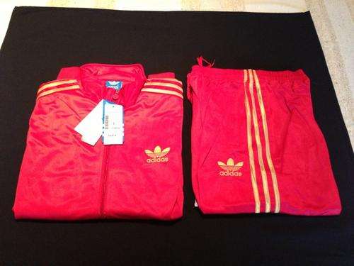 ADIDAS Full Tracksuit : Top & Bottom - Medium