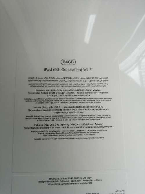 ipad 9 64g wifi