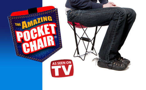 ***AMAZING POCKET CHAIR***VERSATILE, COMPACT & COMFY***