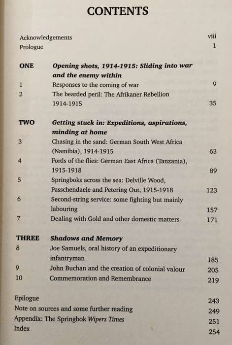 Sprinkboks on the Somme. Bill Nasson. Softcover. First Edition, 2007