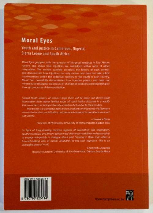 Moral Eyes - S Swartz et al. Softcover, 1st Ed. 2018