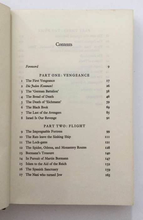The Avengers - Michael Bar-Zohar. Hardcover w/dj. 1st Eng Ed, 1968