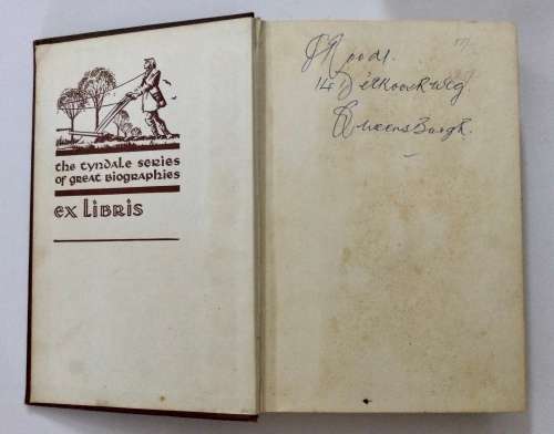 The Life and Times of Martin Luther - JH Merle D`Aubigné . Hardcover no dj, 1955