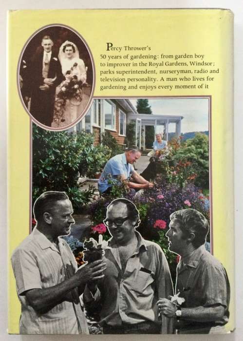 My Lifetime of Gardening - Percy Thrower. Hardcover w dj, 1st Ed. 1977