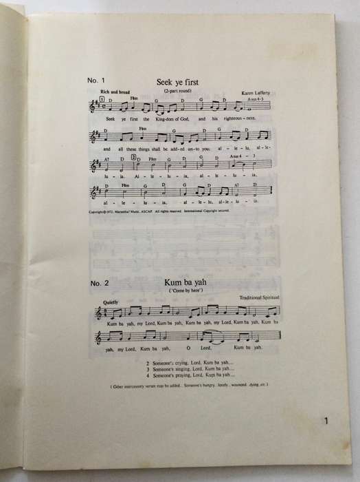 Liederebundel - Die Christelike Vereniging van die Poskantoor. SKAARS sagteband, ongedateer.