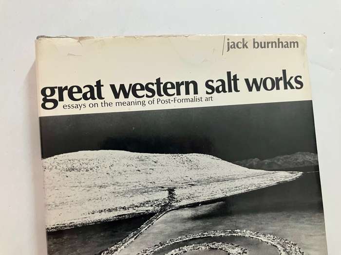 Great Western Salt Works - Jack Burnham. Hardcover w dj. 1st Ed, 1974