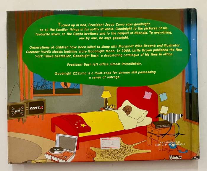 Goodnight ZZZuma - Anonymous. Hardcover no dj, 1st Ed. 2015