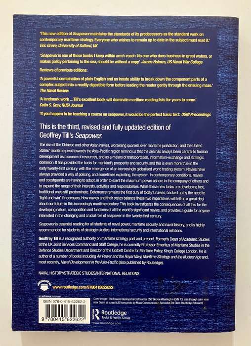 Seapower: A Guide for the 21st Century - Geoffrey Till. Softcover, 3rd Ed, 2013