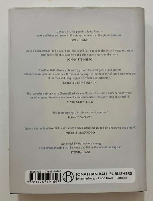Jonathan Ball - A Tribute. Michele Magwood (Ed.) AS NEW HC with dj, 1st Ed. 2021