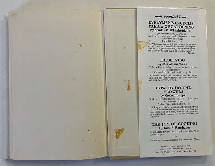 Modern Home Laundrywork - E Henney & JD Byett. Hardcover w dj, Revised Ed. 1965.