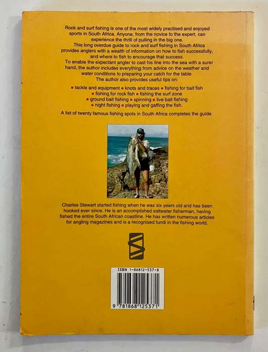 Rock and Surf Fishing - Charles Stewart. Softcover 1st Ed, 1994