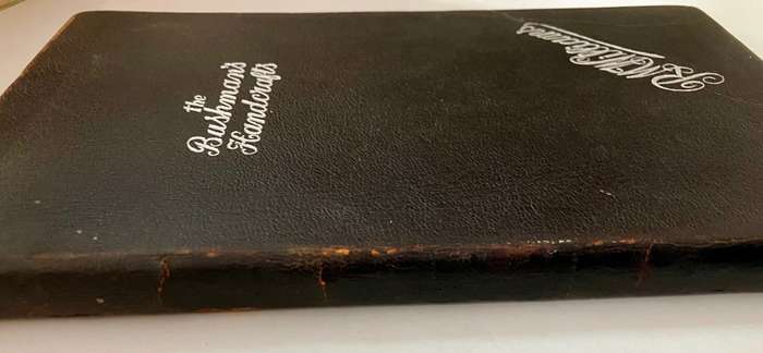 The Bushman's Handcraft - RM Williams. SCARCE Leather bound 1st Ed. 5th Reprint 1957