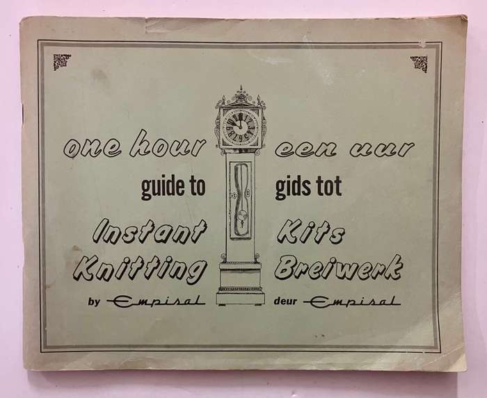 EMPISAL:  One Hour Guide to Instant Knitting. SCARCE BILINGUAL Softcover, 8th Ed. undated