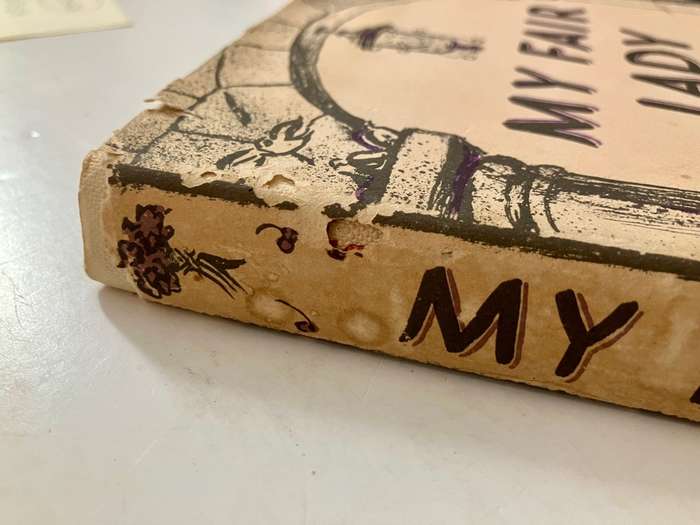 My Fair Lady: A Musical Play - Bernard Shaw w lan J Lerner. RARE Hardcover w dj. 1st UK Ed. 1958