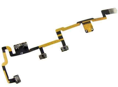 Ipad 2 On Off Switch Mute Volume Button Flex Ribbon Cable genuine part