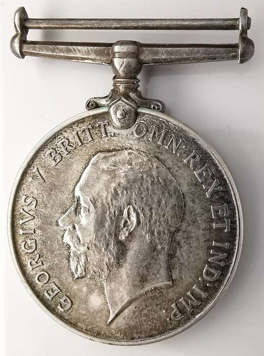 1914-1918 | Silver | OMN: Rex Ind: IMP: Georgivs V Britt | World War 1 Medal | Un-Named