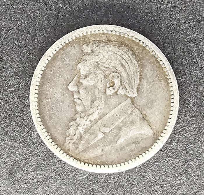 1892 | 3 Pence | Zuid Afrikaansche Republiek | Silver (.925) 16.3 mm Coin