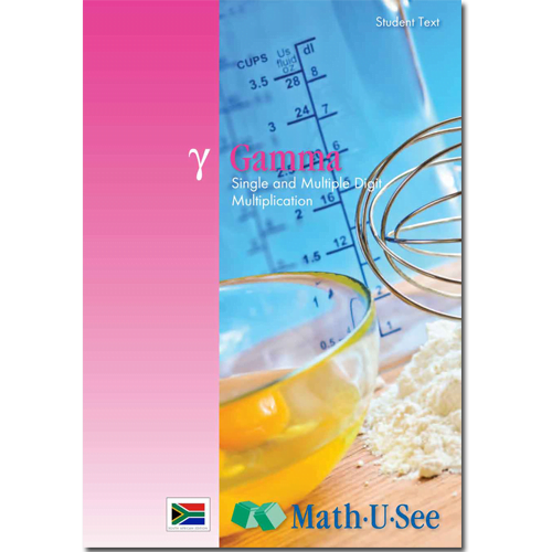RSA Gamma - Student Workbook -MATH-U-SEE - MUS-GAM-S