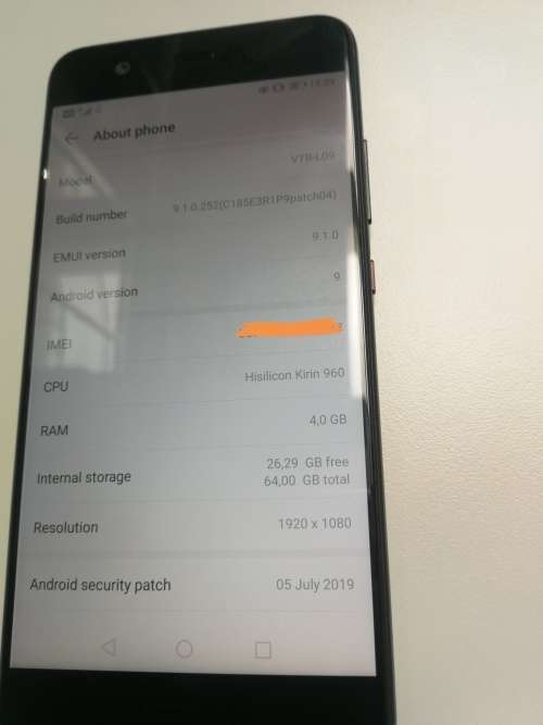 Huawei P10 64GB Black *Mint*