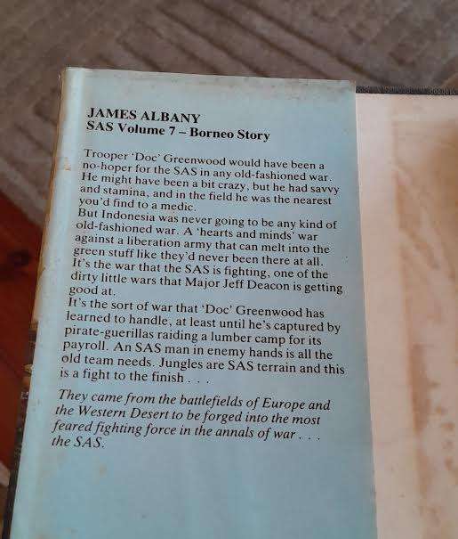 SAS Book 7 Borneo story-James Albany(Hardcover)