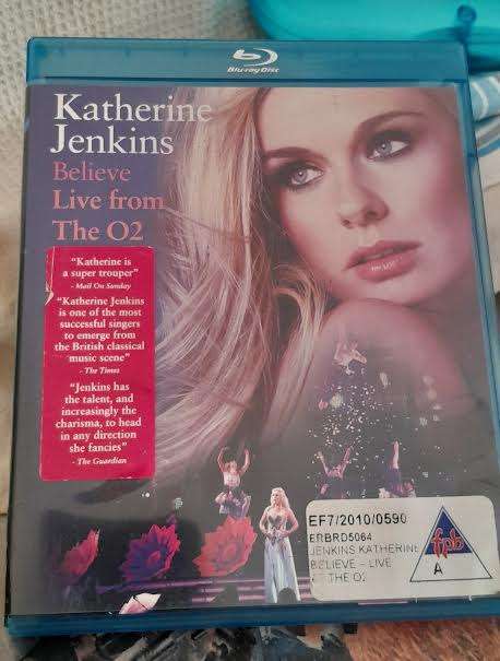 Katherine Jenkins Believe Live from the O2 Blu-Ray