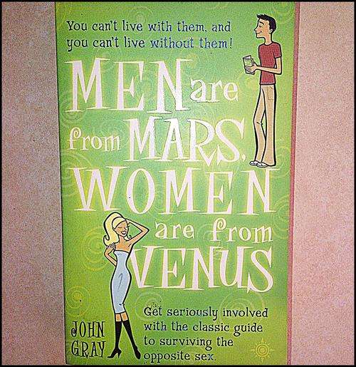 Men are from Mars...