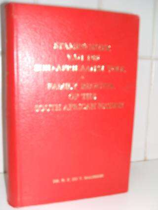 FAMILY REGISTER OF THE SOUTH AFRICAN NATION...BOOK