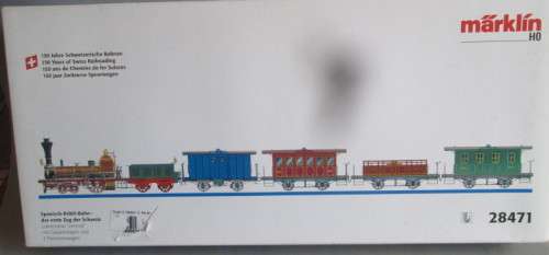 MARKLIN 28471 HO SCALE - SPANISH BREAKFAST ROLL TRAIN SET WITH DELTA DCC - BOXED