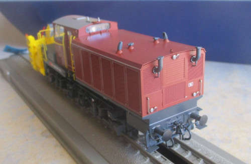 ROCO HO SCALE - 72800 - SBB BEILHACK ROTARY SNOW BLOWER, - BOXED