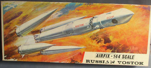 AIRFIX 1/144 SCALE - RUSSIAN VOSTOK SOYUZ & SPUTNIK - UNBUILT, SEALED IN BOX