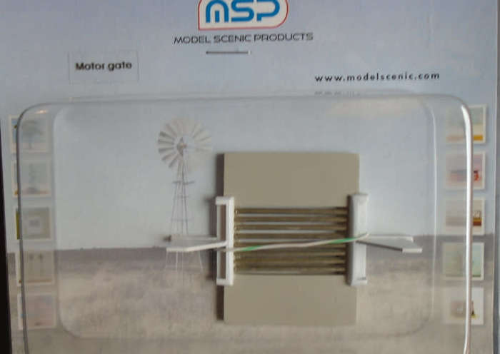 MSP HO SCALE - CATTLE GATE, NEW CARDED
