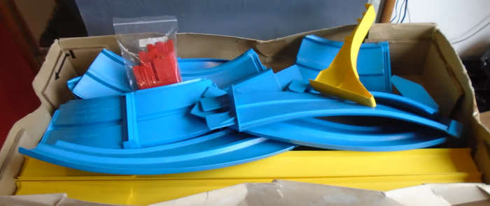 VINTAGE MATCHBOX SUPERFAST RACING CIRCUIT, WITHOUT BOOSTERS - BOXED
