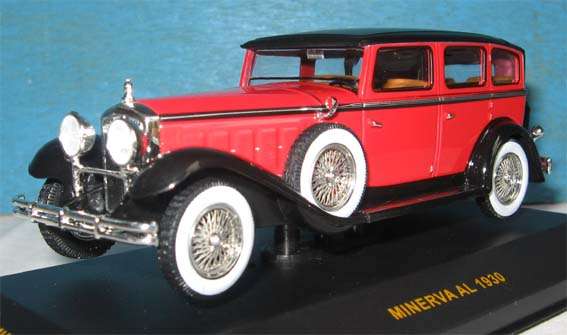 1930 MINERVAL AL by IXO in 1/43 SCALE (NIB)