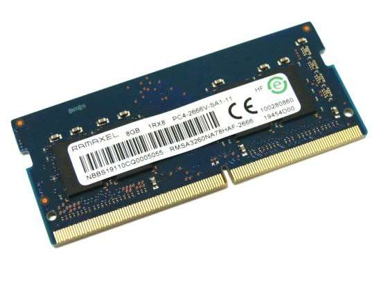 LAPTOP MEMORY - 8GB - DDR4 - 2666V - RAMAXEL