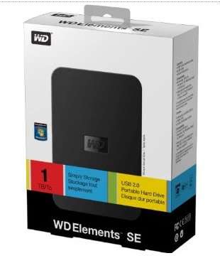 LAST FEW LEFT - BRAND NEW WESTERN DIGITAL EXTERNAL HARD DRIVE 2.5 INCH - 1 TB - USB 3.0