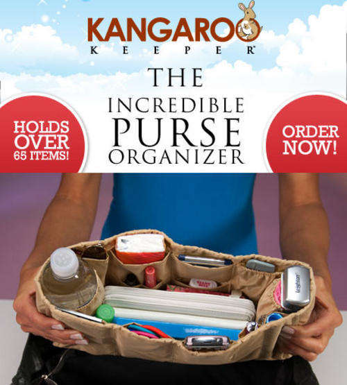 Kangroo Keeper-----BAG ORGANISER-------, Twin Pack!